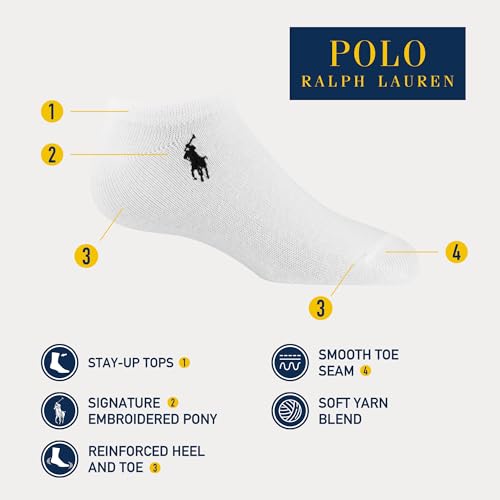 Polo Ralph Lauren Girl's Classic Solid Low Cut3