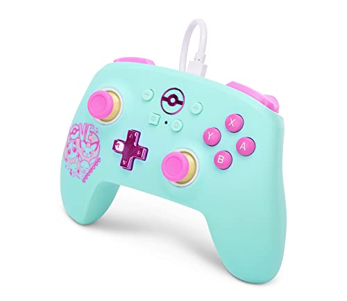 PowerA Manette filaire améliorée pour Nintendo Switch modèle Switch OLED et Nintendo Switch Lite accessoire de jeu manette de jeu manette filaire sous licence officielle Pokémon : Sweet Friends - vue 6