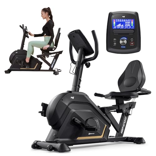 Hop-Sport Vélo d'appartement Semi-allongé HS-070L Helix Masse d'inertie 18,5 kg Ordinateur