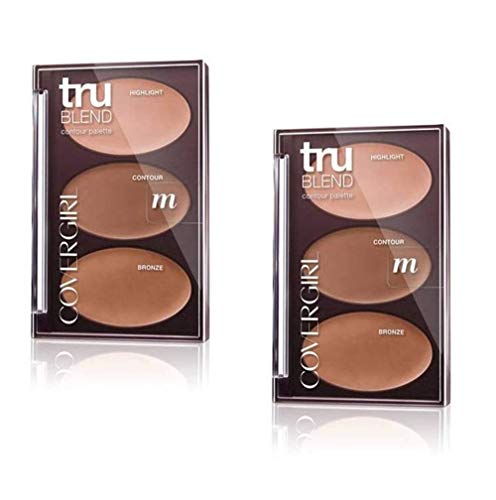 Pack of 2 CoverGirl Tru Blend Contour Palette, l - Light
