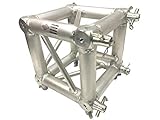 Universal Square Corner Junction Box Cube 0.29M 0.95 FT 6-Way Connection Fits All Major Name Brands 11.4' Truss Includes 12 pins/Clips