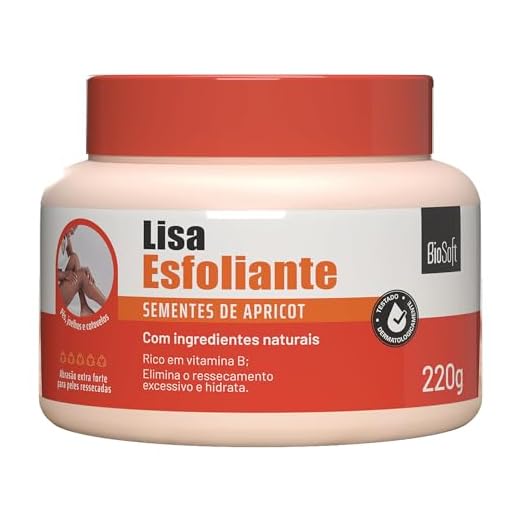 Soft Hair Lisa Sfoliante Sementes De Apricot Bio Soft