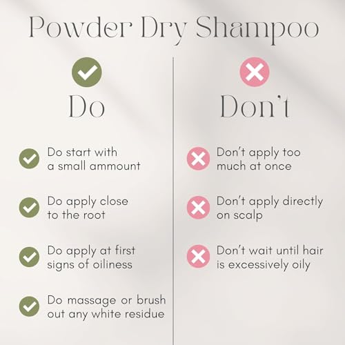 Dry Shampoo Powder | Non-Aerosol | Natural & Organic | Jumbo Size | Made in USA, No Benzene, Vegan, Cruelty Free, For All Hair Colors, Talc Free | Lavender Oil Scent | 1.6 Ounce-Sustainable Packaging - Thumbnail 5