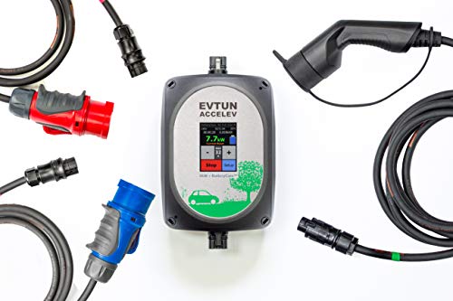 Preisvergleich Produktbild EV Charger EVSE Wallbox 1-Phase, 16A