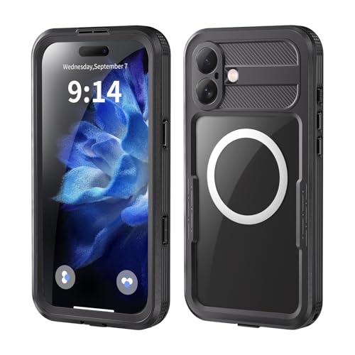 Coque Étanche iPhone 16 Plus : l'étui antichoc transparent idéal pour vos sorties à la mer
