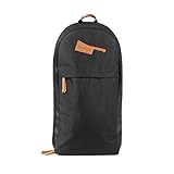 Chef Knife Bag for Men & Women with Leather & Nylon, Best for Carrying Knives, Kitchen Tools, Cookbooks & Tablets, Roundsman M(sqd)