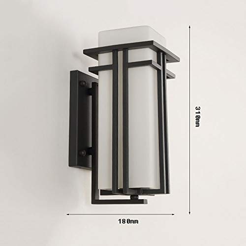 Lampe murale extérieure 5W au design épuré et finitions étanches