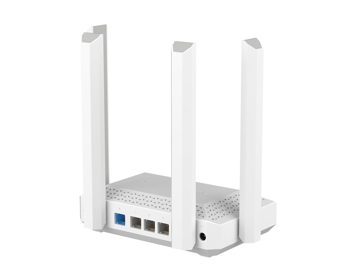 Keenetic Sprinter Router/Amplificador Gigabit WiFi 6 en Malla AX3000 con Smart Switch Gigabit de 4 Puertos