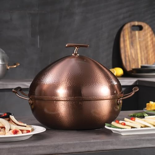 Olla para hot pot de acero inoxidable 27 cm miniatura 3