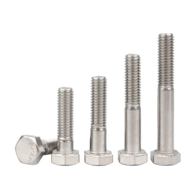 2pcs M10*45mm Outer Hexagon Screw lengthing Bolt Machine Nail 4.8 Grade 304 Stainless Steel Corrosion Resistant TYPE2948