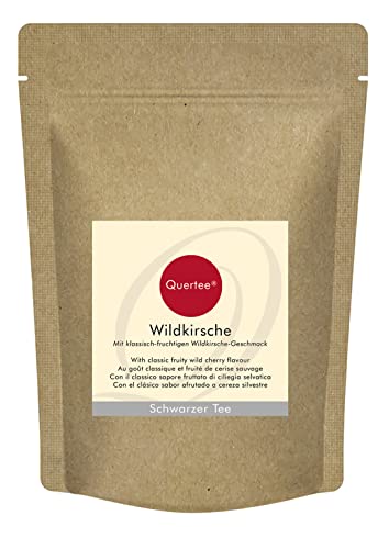 Quertee - Schwarzer Tee "Wildkirsche" - Mit fruchtigem Wildkirsche Geschmack (250 g) Cover