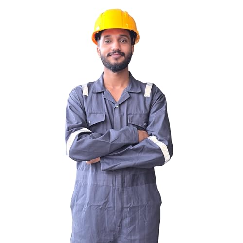 Image of HABIL Industrial Workwear /Coverall /Boiler Suit, 100% Cotton, 200 GSM