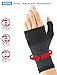 Neo-G Wrist and Thumb Support for Arthritis, Joint Pain, Tendonitis, Sprain - Wrist Brace Wrist Compression Hand Support - S - Black