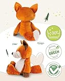 NICI Kuscheltier Fuchs Fabio 50cm - orange - Weiches Plüschtier – niedliches Stofftier zum Kuscheln & Spielen – tolle Geschenkidee für Kinder & Erwachsene | 65697