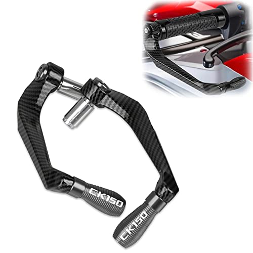 アクセサリー レバーガードプロテクター炭素繊維アルミ合金ブレーキクラッチ に適合するヤマハ CK150 2017 2018 2019 2020 2021 2022 2023(Gray)