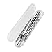 KALLORY Ear Digger Ear Picks Ear Spoon Ear Wax Removal Tools Kit Stainless Steel Suite