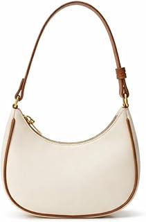 Women’s Faux Leather Sling Bag with Gold Bow Detail | Stylish Crossbody Handbag for Girls &amp; Ladies | Adjustable Strap Shou...