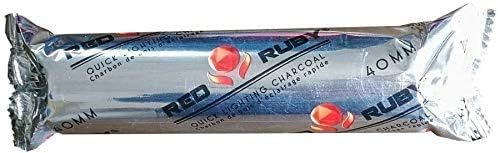 Multipurpose Charcoal Tablets – Quick Light Coal Tablets – Charcoal Disks – 40mm Coal Rolls – 100 Coal Briquettes – Slow Burn - Instant Lighting - Incense Charcoal