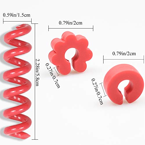 Jolbndcv 30 Pcs Silicone Drink Markers Wine Glass Charms Markers Drink Markers For Champagne Flutes Cocktails Martinis Wine Glass 3 Shape #TOP1