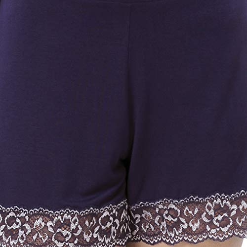 Image of Amante Solid Above Knee Mid Rise Short