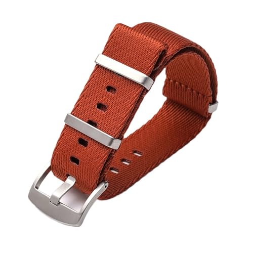 [SLFJEYTX] 1�� 20mm 22mm �X�g���b�v �X�E�H�b�` �����Y ���f�B�[�X �҂ݍ��݃L�����o�X�u���X���b�g MoonSwatch �E�H�b�`�o���h�p(Orange,20mm)