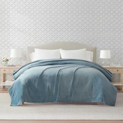 Image of Martha Stewart - Queen Blanket, Soft Plush Bedding for Bed or Couch
