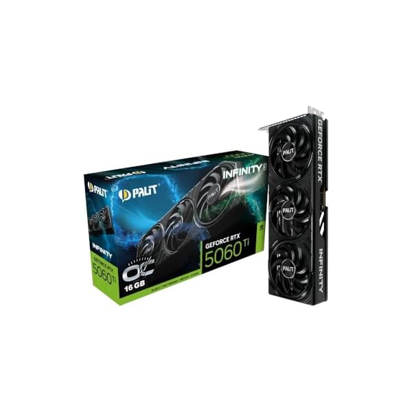Palit GeForce RTX 5060 Ti Infinity 3 OC, 16GB GDDR7/PCI Express 5.0/2662MHz