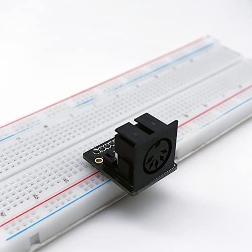 Treedix Conectores DIN 5 Hembra PCB 4 piezas miniatura 4