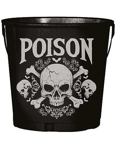 Horror-Shop Gothic Skull Poison Récipient en Métal