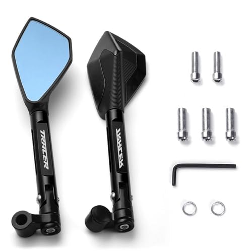 Espejos retrovisores de motocicleta Yamaha Tracer 900 700 GT aluminio CNC