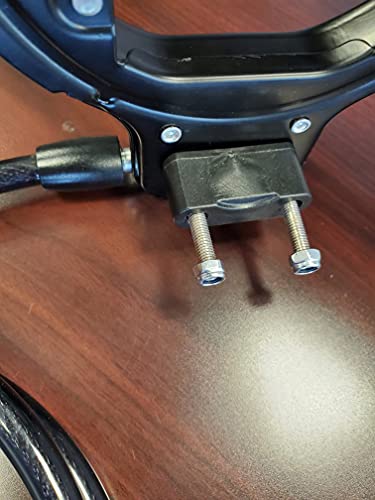 Cadenas avec câble loop M-WAVE rougir pour éviter le vol de vos accessoires de vélo - 6