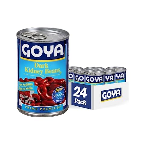 Goya Foods Low Sodium Dark Red Kidney Beans Cover