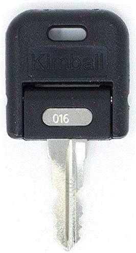 Kimball Office 016 [Double Sided] Replacement Keys: 2 Keys