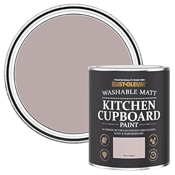 Rust-Oleum Pink Kitchen Cupboard Paint in Matt Finish - Elbow Beach 750ml