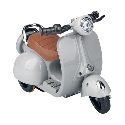 KIXZSAZ ペット電動バイクハムスター用かわいいとユニークな楽しくリラックスしたゲーム時間 ABS 模擬電動バイク, グレー