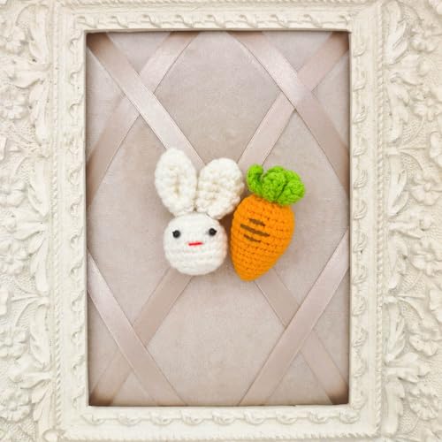 Image of Crochet Handmade Kawaii Brooch for Backpacks Clothing Jackets Hats, Cute Pins for Women Girls