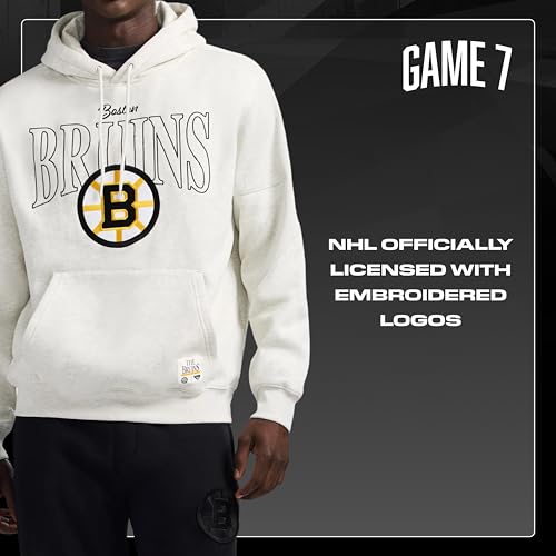 GAME 7 NHL mens Game 7 X Nhl Men's Officially Licensed Long Sleeve Pullover Hoodie Fleece Sweatshirt - Image 6