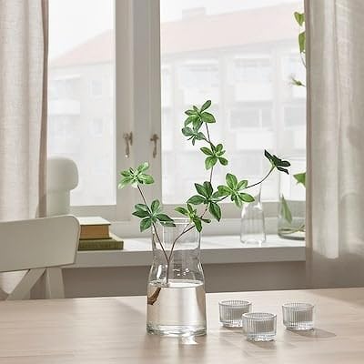 Amazon.co.jp: IKEA イケア 花瓶 クリアガラス 17cm m40417025