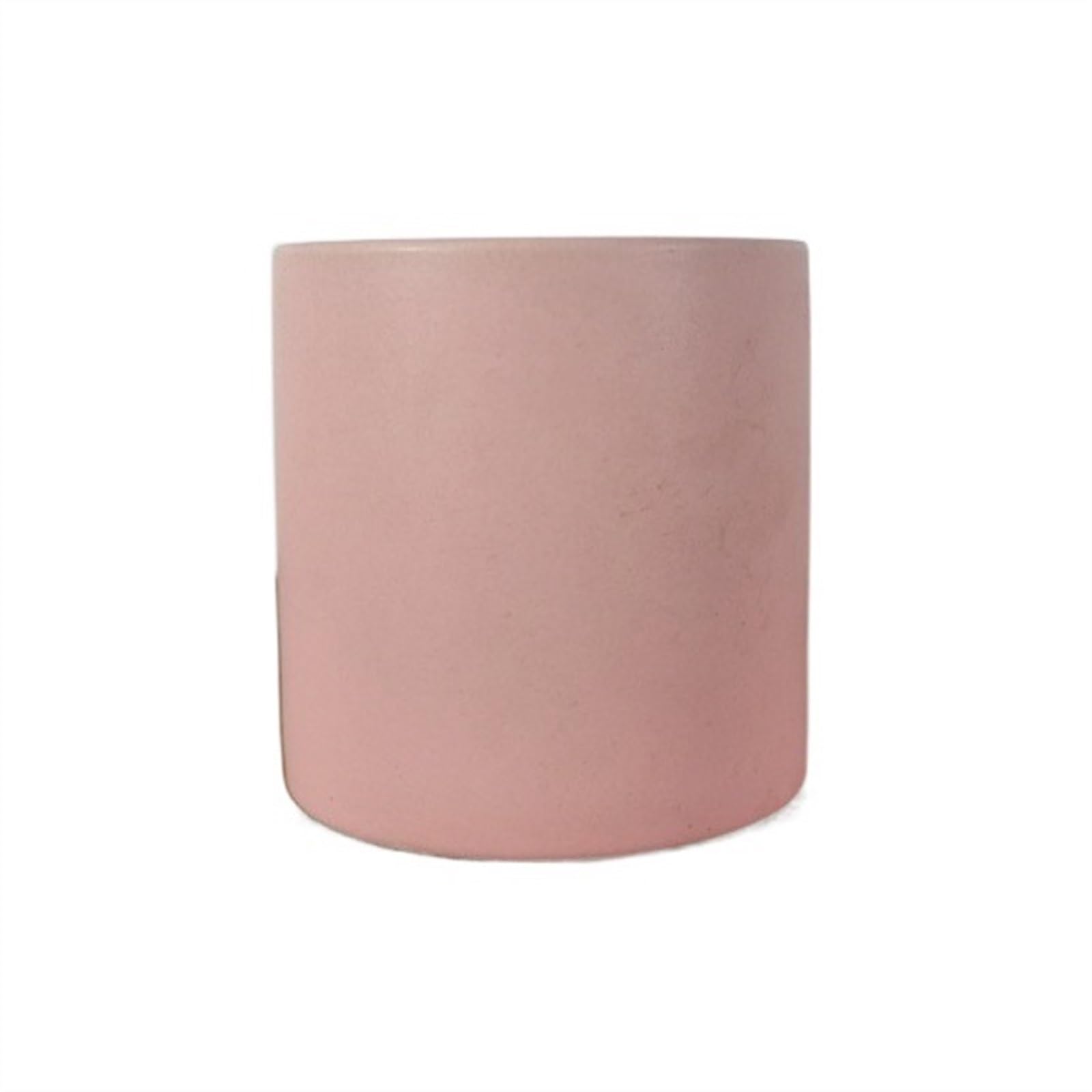 SDGBCXD flowerpot, Bottom with Drainage Holes Minimalist Succulent Plants Straight Planters(Pink,M)