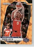 Basketball Trading Card 2024 Panini WNBA Prizm Prizms Orange Ice #134 Shakira Austin NM Near Mint