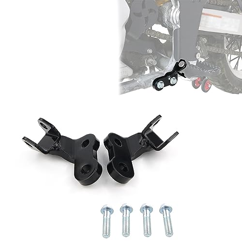 Kit d'abaissement repose-pieds DR650 anti-fatigue jambes pour plaques de passager arrière 1996-2023