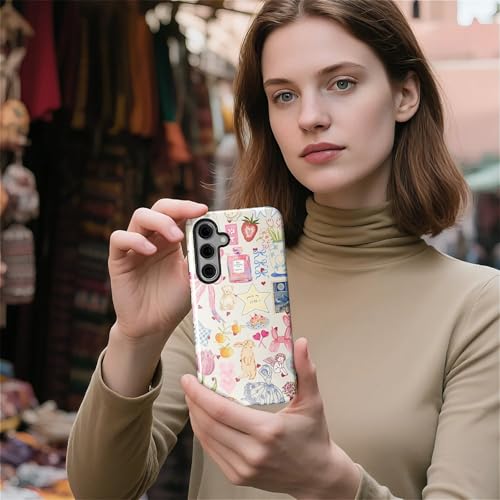 Coque Samsung Galaxy S24 DAIZAG motif patchwork mignon pour femme