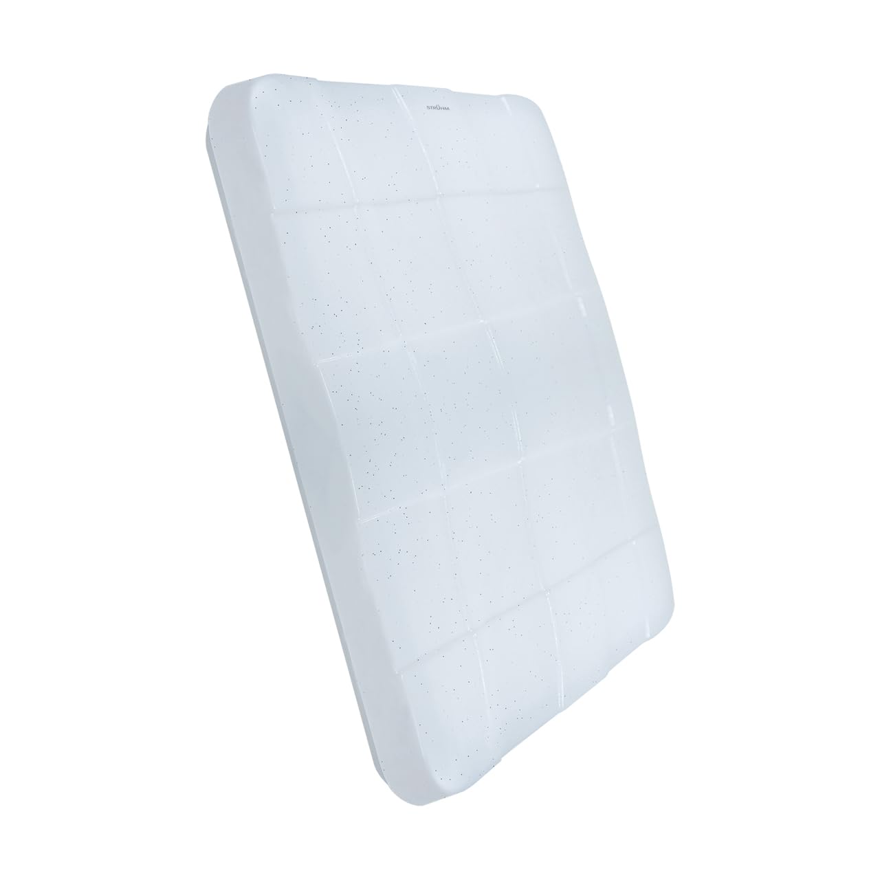 LED Deckenlampe Bad IP44 neutralweißes Licht 4100 K 3810 lm Sternenhimmel 43 cm breit Weiß eckig Deckenleuchte Badezimmerlampe Decke
