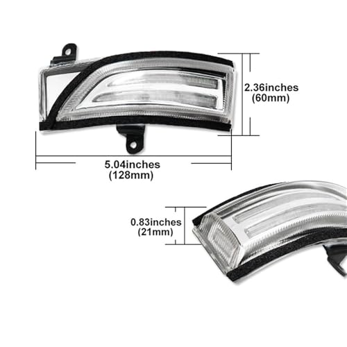 Flash dinámico espejo lateral intermitente para Impreza y Legacy 5