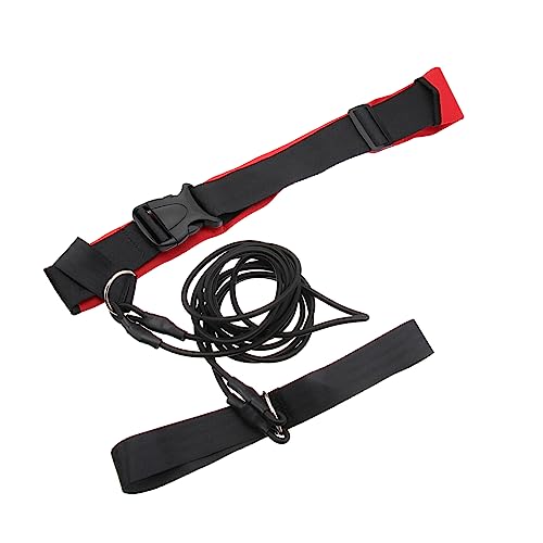 MILISTEN Colocar Cuerda Elastica Cuerda elástica de natación cinturón de Entrenamiento Bungee de natación Bandas elasticas Cinturon Natacion Entrenamiento de Resistencia a la natación Cinta