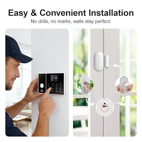 Home Security System DIY Kit 10-Piece