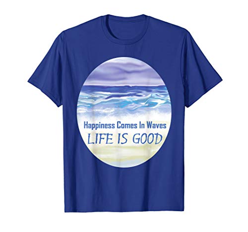 Life Is Good Summer Beach Vacation Graphic T-Shirt