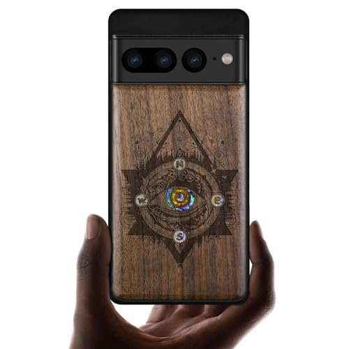Coque bois Pixel 7 Pro style naturel et élégant pour le quotidien