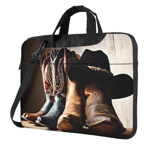 Sac à bandoulière pour ordinateur motif cowboy idéal pour vos trajets urbains quotidiens