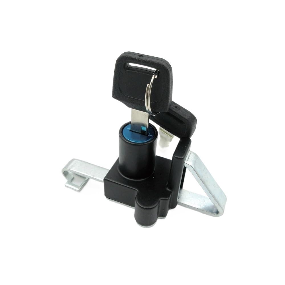 Moto Tapón Depósito Combustible Tapa Tanque Combustible y Combustible para Interruptor Encendido Motocicleta, Kit Cerradura Asiento con Llave para NSR 125 NSR125 1993-2004